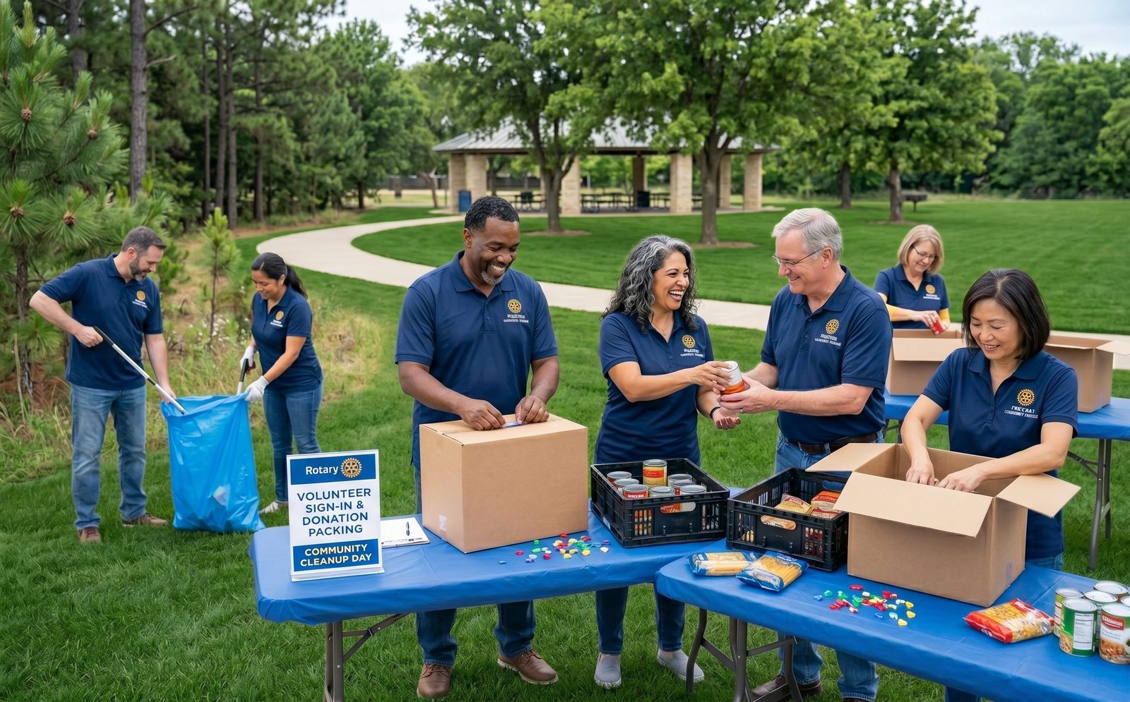 Club volunteers